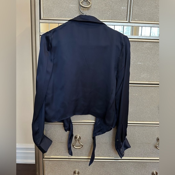 Wilfred Tie Front Blouse - Picture 6 of 9